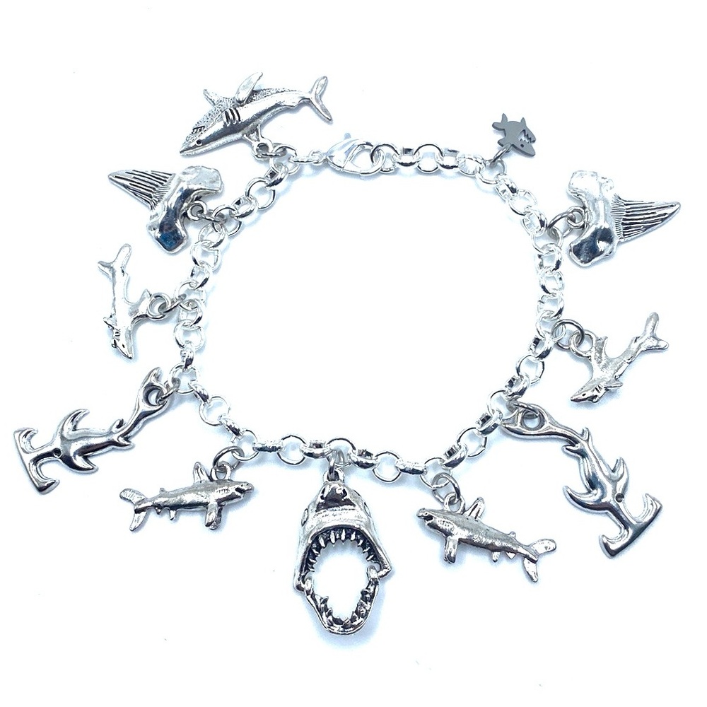 Shark Charm Bracelet